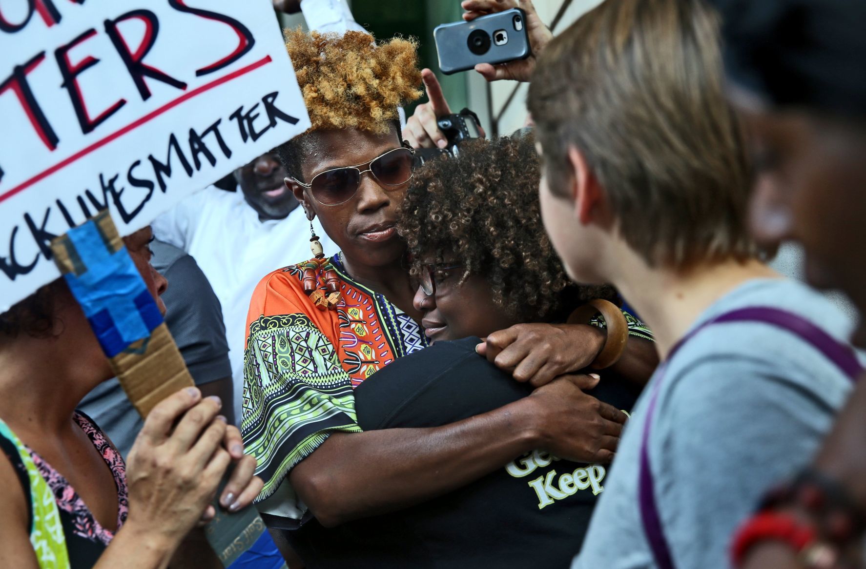 Galleria protesters released from jail